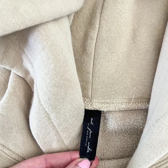 Urban Outfitters - Out From Under Oversized Cropped Hoodie Pullover - Picture 6 of 7